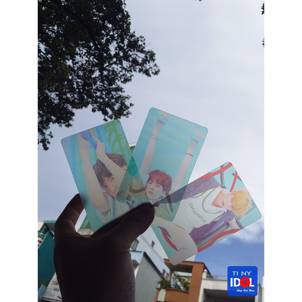 Card Trong Suốt BTS, Hình Ảnh Album Love Yourself Answer Ver F