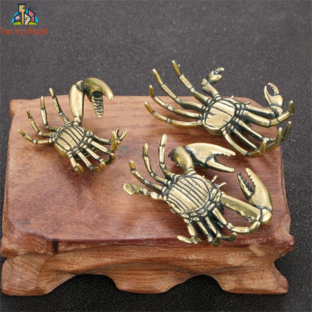 Tượng Trang Trí Hình Động Vật Bằng Đồng Thau Cổ Điển