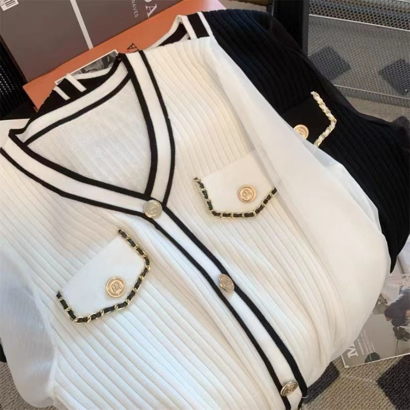 Áo Sơ Mi Chiffon Tay Dài Cổ Chữ v Thời Trang Mùa Thu Phong Cách Mới Cho Nữ