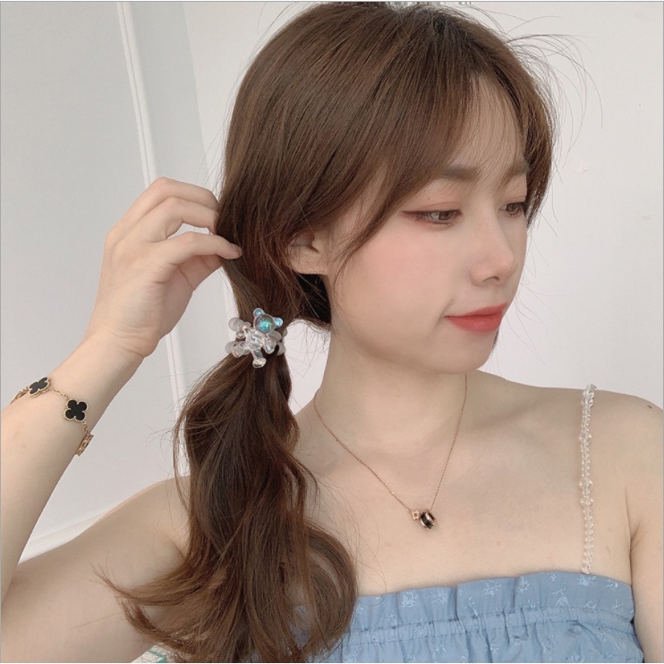 Dây cột tóc lò xo mặt Hologram xinh xắn HOT TREND