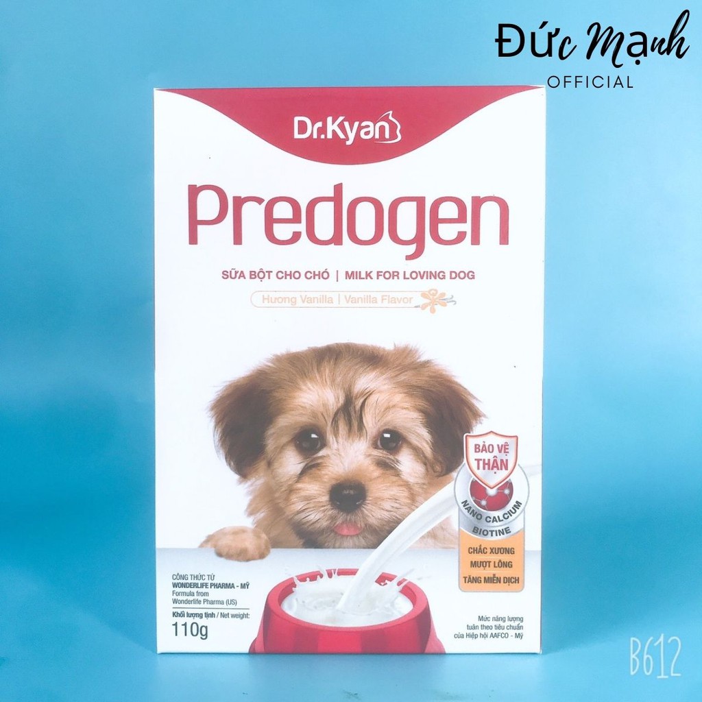 Sữa cho chó con Predogen- không gây tiêu chảy-an toàn- hiệu quả- tiết kiệm.