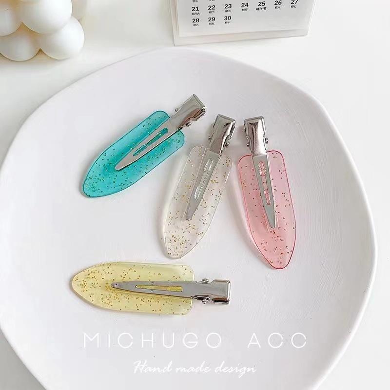 Kẹp Tóc Mái Không Đường May Thời Trang Cho Nữ