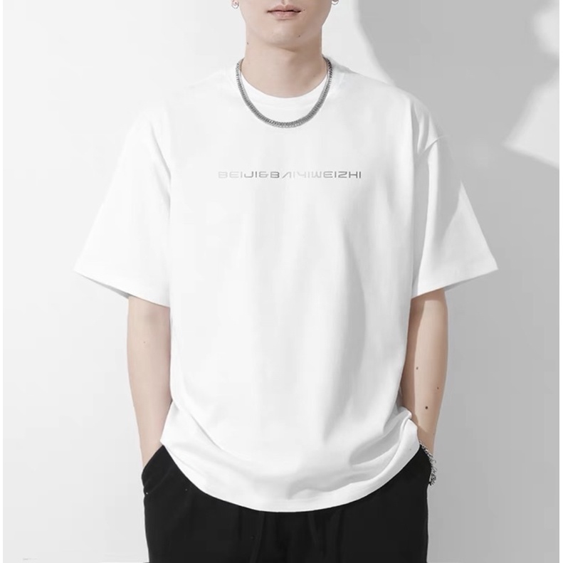 Áo Thun BEI Tay Lỡ Chất 100% Cotton Cao Cấp Form Rộng Đẹp Unisex Mặc Đôi Mặc Cặp Cho Nam Nữ LOHA