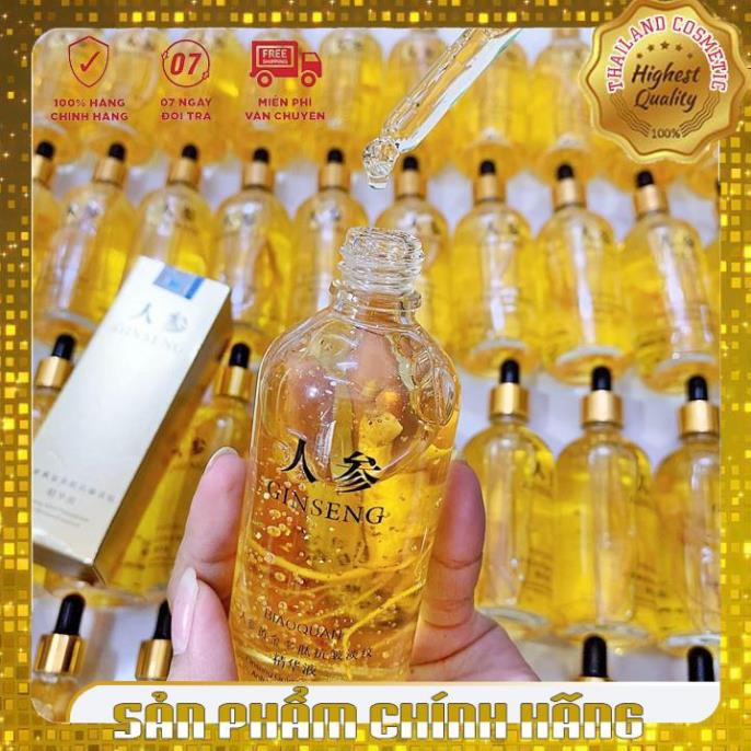 Serum nhân sâm vàng 24k tái tạo da GinSeng