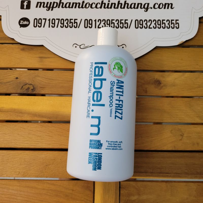 GỘI XẢ SIÊU MƯỢT LABEL.M ANTI - FRIZZ 1000ML