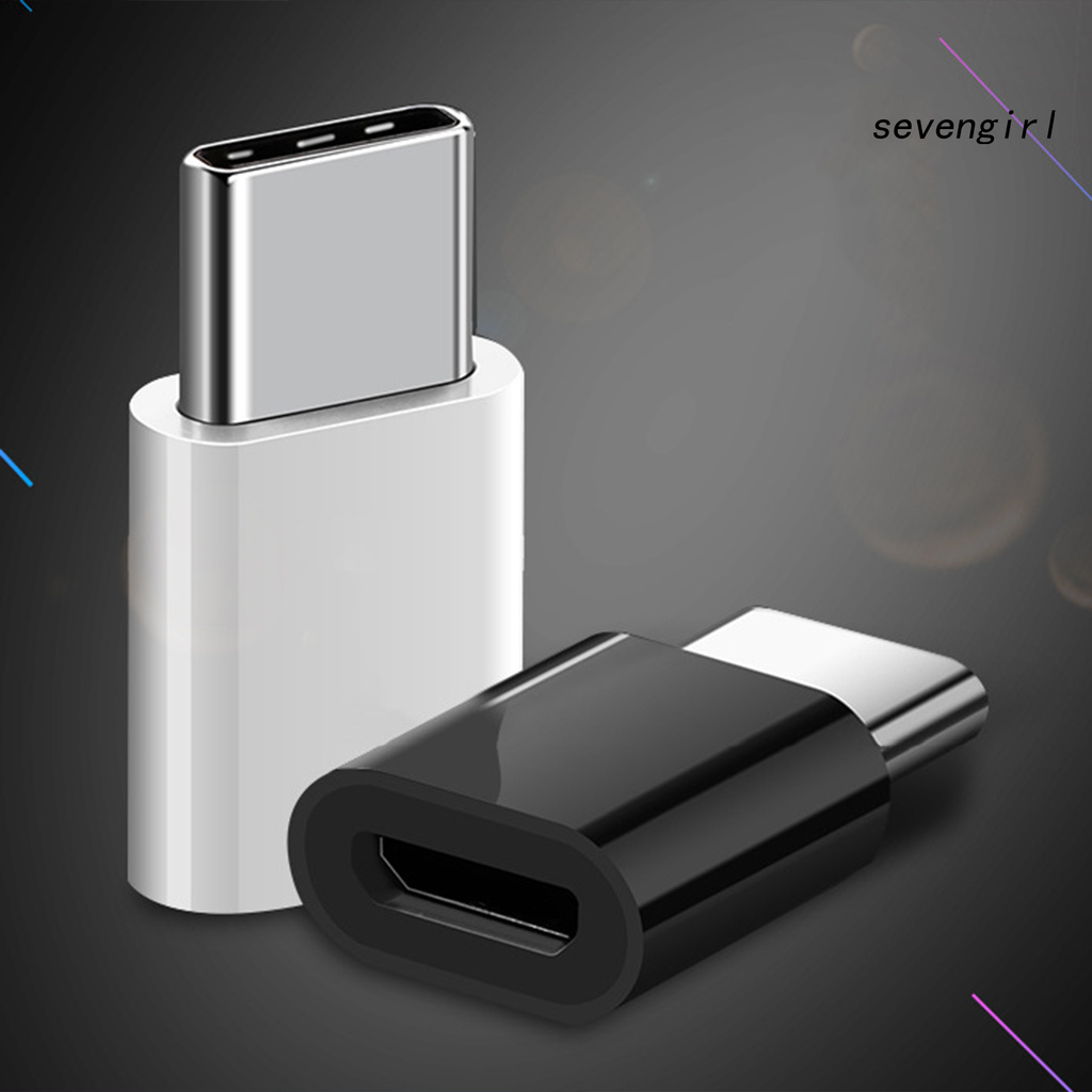 Bộ 2 Đầu Chuyển Đổi Từ Giác Cắm Micro-Usb Sang Type-C Cho Điện Thoại Android