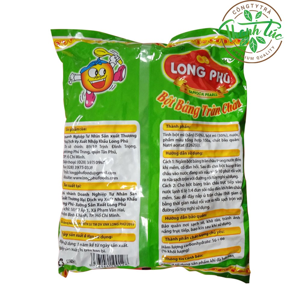 [Mã 77FMCGSALE1 giảm 10% đơn 250K] Trân Châu Long Phú Đen Gói 1kg | BigBuy360 - bigbuy360.vn