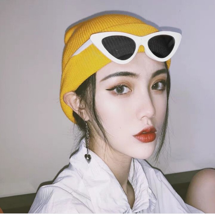 Kính Mát Mắt Mèo Hàn Quốc Nam Nữ Dễ Phối Với Mọi Trang Phục Khung Nhựa Cao Cấp | BigBuy360 - bigbuy360.vn