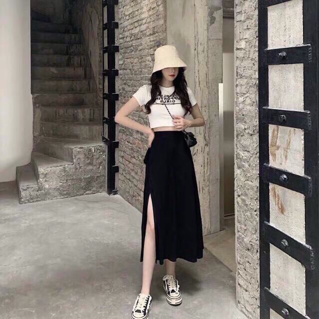 Chân Váy Xẻ Đùi Bigsize 60kg đến 100kg