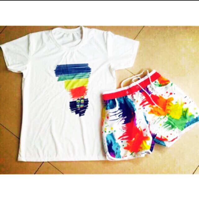 Combo quần vảy sơn đen