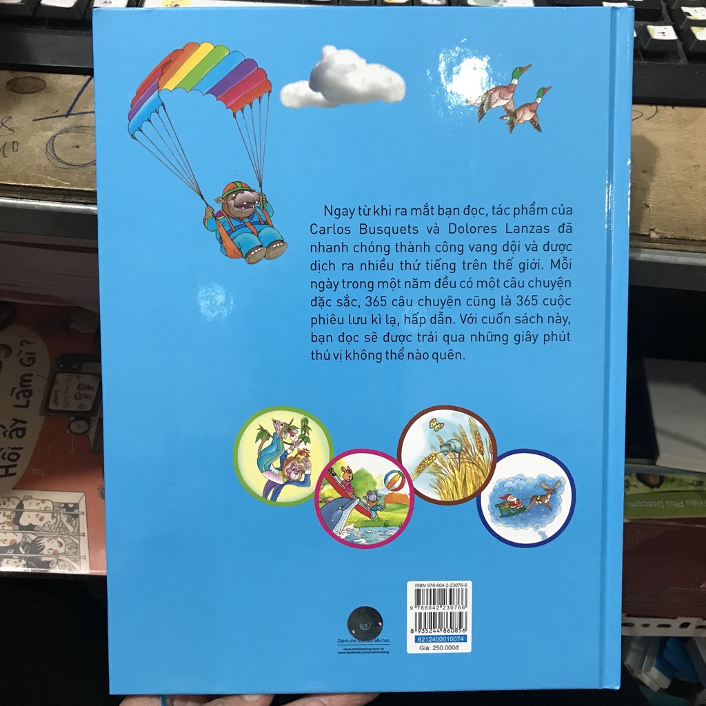 Sách - 365 Ngày Kể Chuyện (Tái Bản 2021) (Kim Đồng)