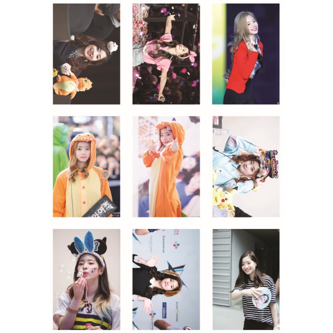 Lomo card ảnh thành viên TWICE - DAHYUN full 45 ảnh