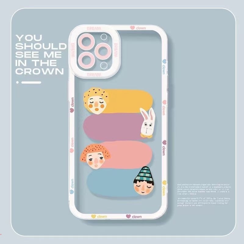 Ốp Điện Thoại Silicon Mềm Trong Suốt Bảo Vệ Toàn Diện Cho Iphone 13 12 11 Pro MAX X XS MAX XR 6 7 8 Plus Premium