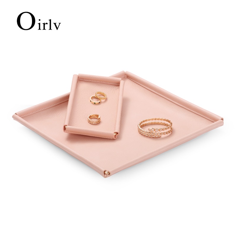 Khay Trưng Bày Trang Sức / Đồng Hồ / Nhẫn / Trang Sức Bằng Da P116