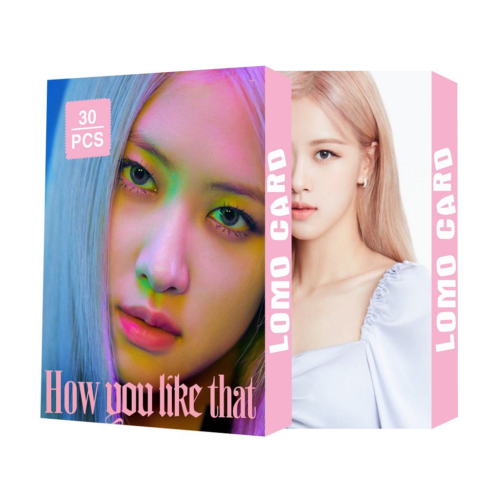 Lomo Card Kpop Blackpink How You Like That Kèm Ảnh Thật Mẫu Mới 2020