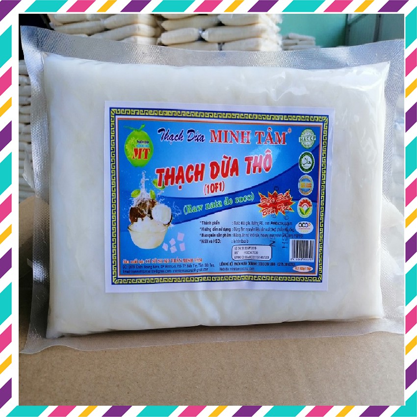 1Kg Thạch dừa thô Minh Tâm + Tặng hương dừa (Thạch dừa khô) | BigBuy360 - bigbuy360.vn