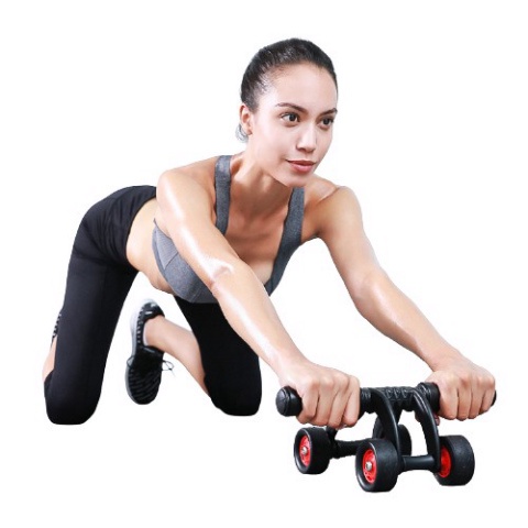 Con lăn tập gym, tập cơ bụng 4 bánh tại nhà DC008