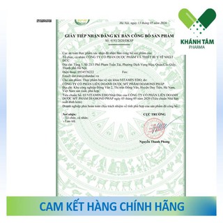 Vitamin EDO (Hộp 30 viên) - Vitamin E đỏ, Enat 400IU _Khánh Tâm