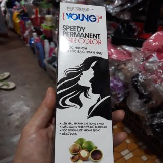 Thuốc nhuộm tóc bạc yuong