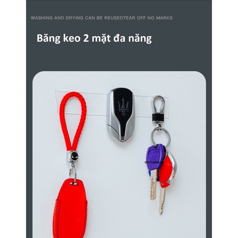 Băng dính 2 mặt trong suốt đa năng dài 3m