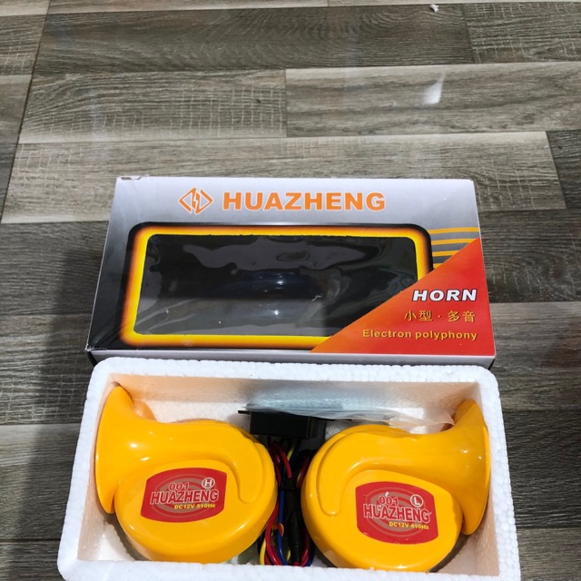 Còi ngân TQ huazheng có cả 12 và 24v