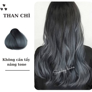 Thuốc Nhuộm Tóc Màu Than Chì
