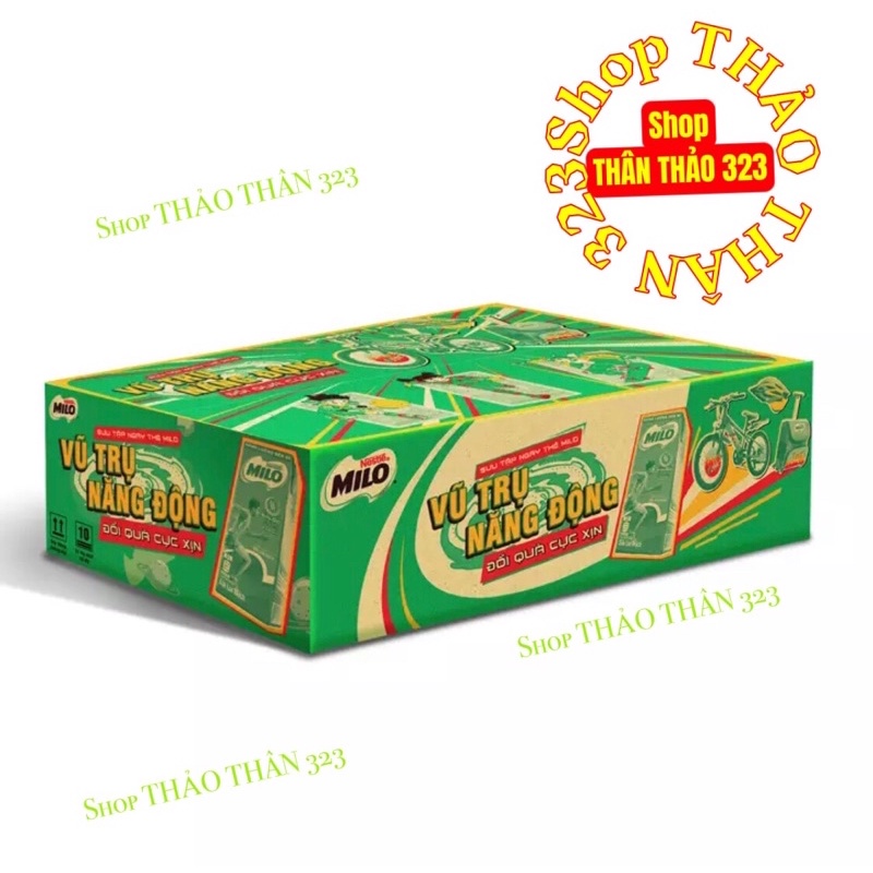 Sữa MILO LÚA MẠCH THÙNG 48 Hộp x 180ml