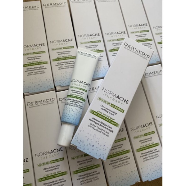 Kem dưỡng ẩm giảm dầu mụn Dermedic Normacne Ultra Moisturising Soothing Cream