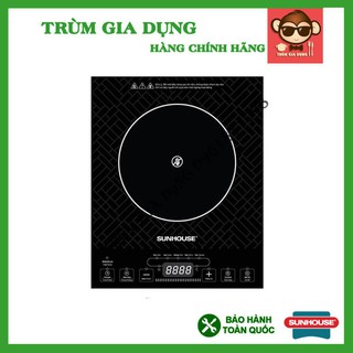 Bếp hồng ngoại đơn Sunhouse SHD6011, bếp hồng ngoại Sunhouse SHD6011, mặt bếp siêu bền