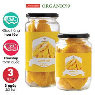 Xoài Cát Chu hữu cơ sấy dẻo không đường ăn vặt mẹ bầu/ ăn vặt ăn kiêng/ ăn vặt healthy lành mạnh/ ăn vặt giảm cân