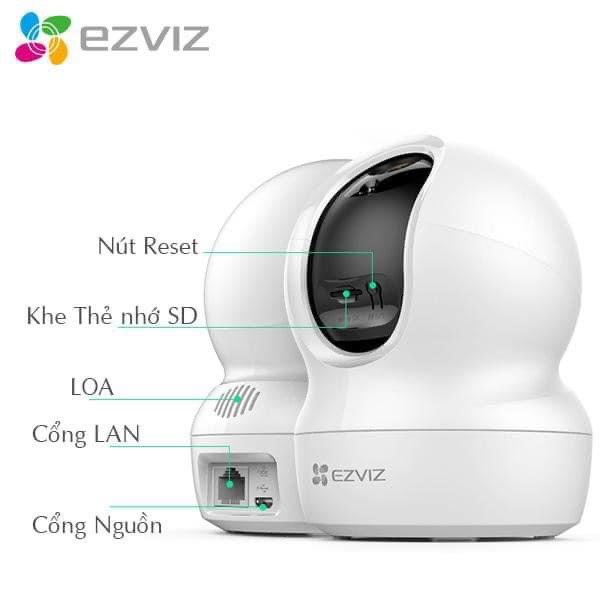 Camera WiFi EZVIZ TY2 2MP 1080P - Xoay 360 độ - Đàm thoại 2 chiều - Chính Hãng