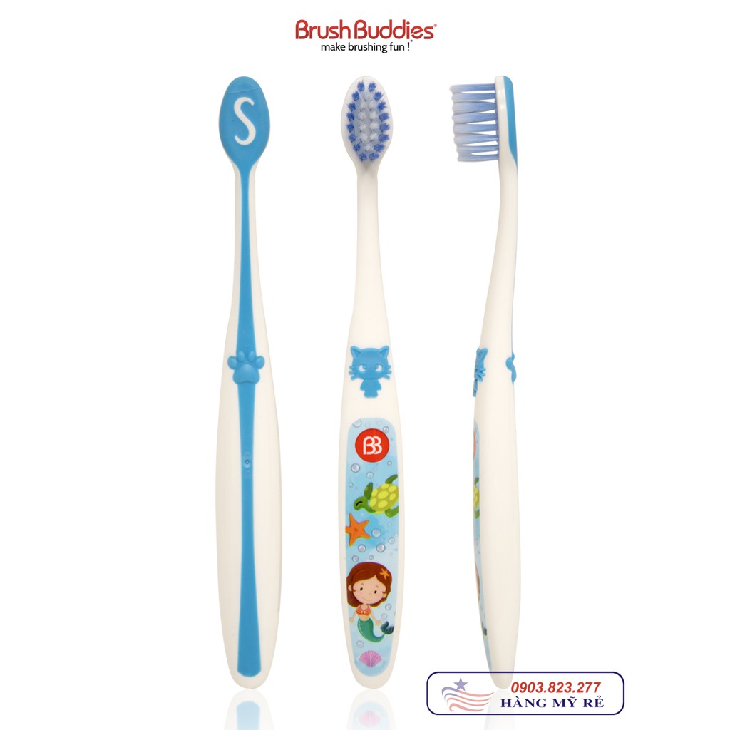 Bàn Chải Đánh Răng Brush Buddies kèm Búp bê cho bé