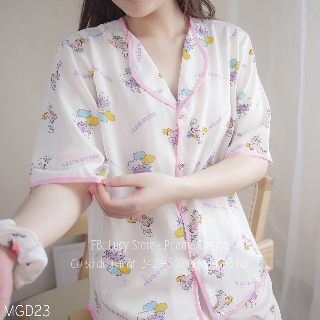 Bộ Đồ Nữ Thời Trang Hàn Quốc Kiểu Dáng Dễ Thương Siêu Mềm Mịn Mát | BigBuy360 - bigbuy360.vn
