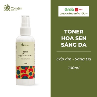 Toner Thiên Nhiên Hoa Sen Giúp Cấp Ẩm Sáng Da Cỏ Mềm 100ml