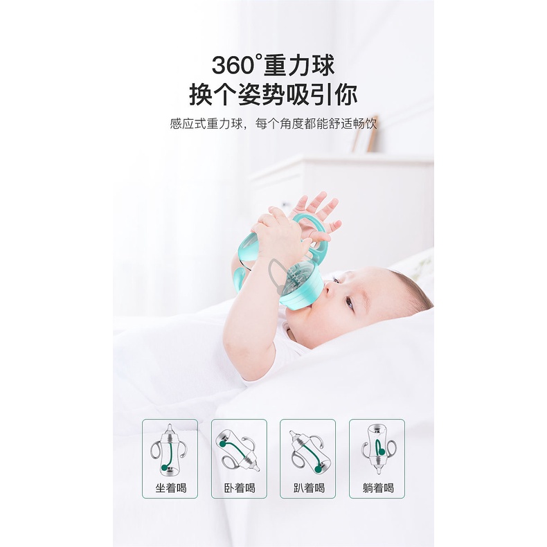 Bình Sữa Cho Bé Chất Liệu Nhựa PP Chất Lượng Cao