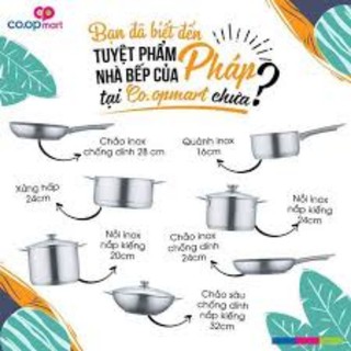 Xửng hấp inox Fontignac 24cm