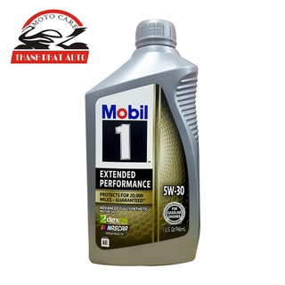 Nhớt tổng hợp cao cấp cho xe tay ga và ô tô Mobil 1 5W30 1l