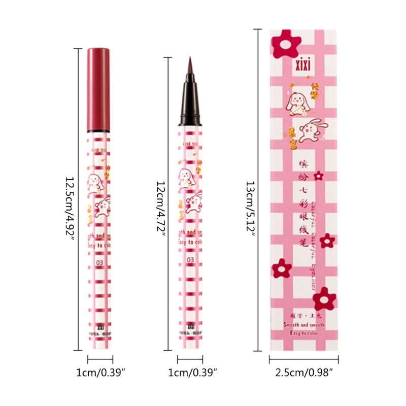 Bút Kẻ Mắt Dạng Lỏng 10MK Lâu Trôi Chống Thấm Nước Không Nhòe