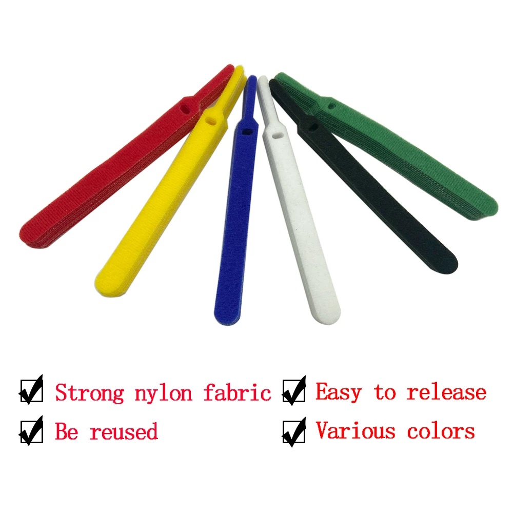 Phụ kiện giá đỡ dây cáp tự dính bằng nylon tiện dụng và bền