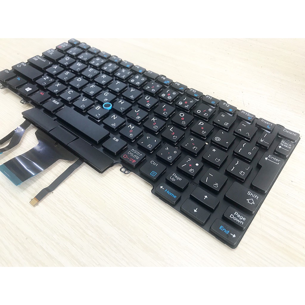 BÀN PHÍM LAPTOP DELL LATITUDE E5450 E5470 E7450 E7470 E7480 CÓ ĐÈN LIKENEW - ZIN THÁO MÁY CHUẨN NHẬT