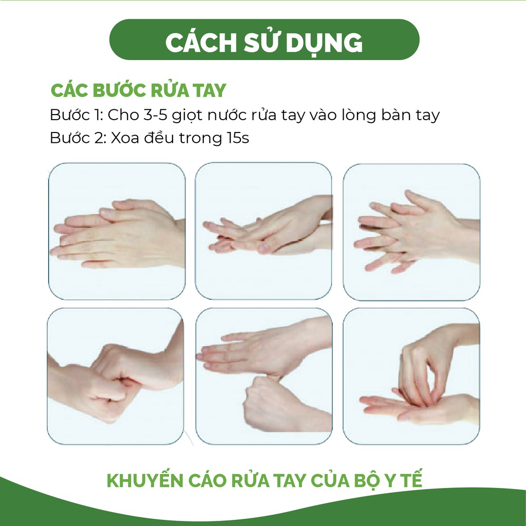 Homecare 24Care 1L [nước lau sàn, nước rửa chén, nước rửa tay] cho bé từ 2 tuổi - thành phần 100% tinh dầu thảo mộc