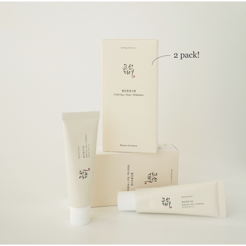 Kem chống nắng hoá học BOJ Beauty Of Joseon Relief Sun : Rice + Probiotics (SPF50+ PA++++) 50ml