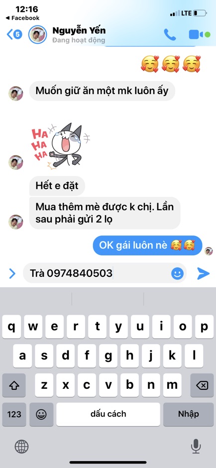 1kg rong  kèm chai sốt mè 180ml