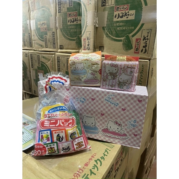 Gia vị rắc cơm Hello kitty Nhật Bản