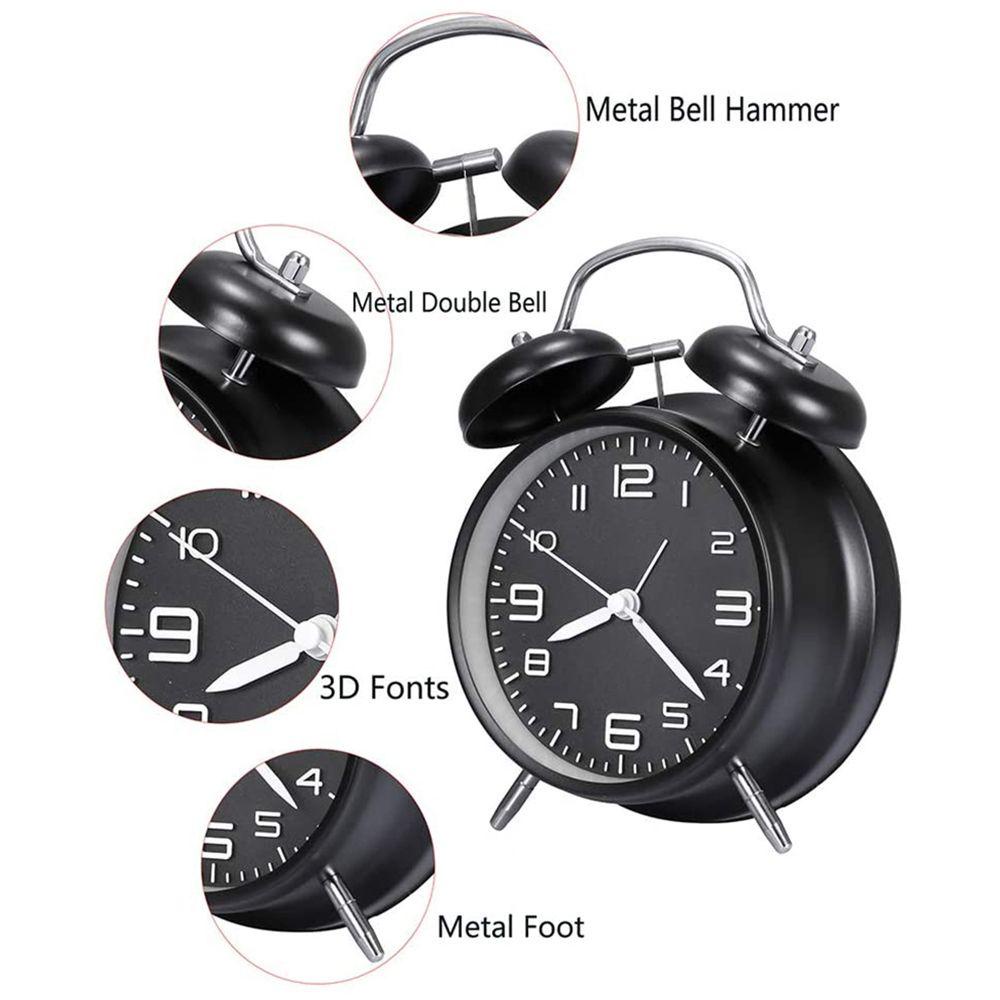 Đồng Hồ Báo Thức LONTIME Hoạt Động Bằng Pin Chất Lượng Cao|Trang Trí Nhà