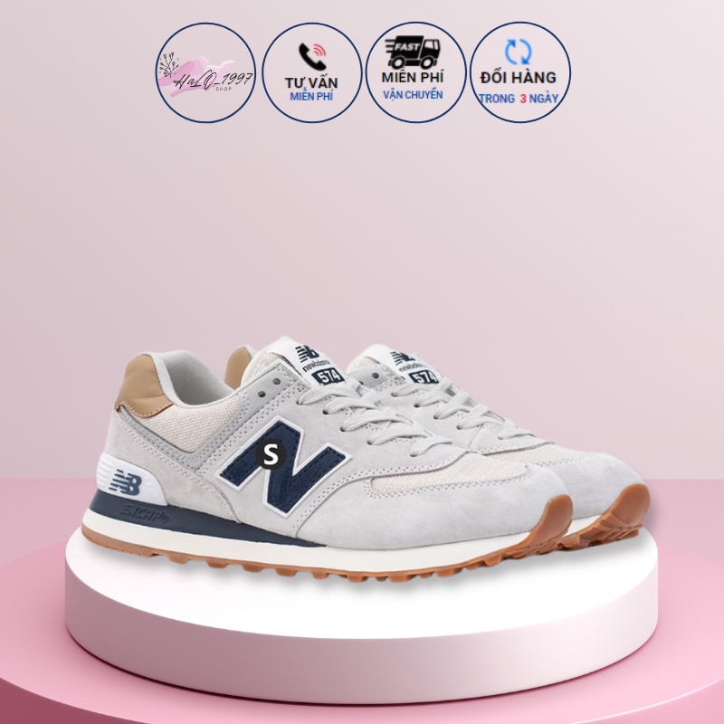 Giày Thể Thao Nam Nữ HOT 2021- Giày Sneaker Hồng nâu xám- Cá tính năng động - Rep11 Fullbox-Halo1997