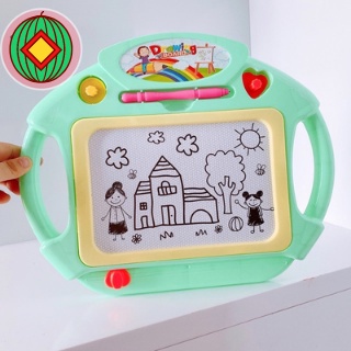 Bảng Vẽ Tự Xóa Thông Minh 2 Tay Cầm Loại To ,Bảng Viết Không Dính Bẩn Cao Cấp Cho Bé