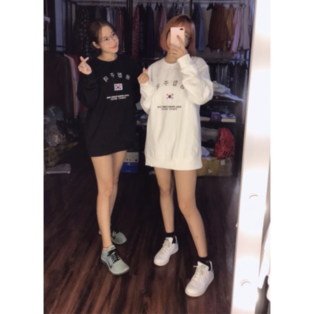 Sweater korea nỉ mềm mịn