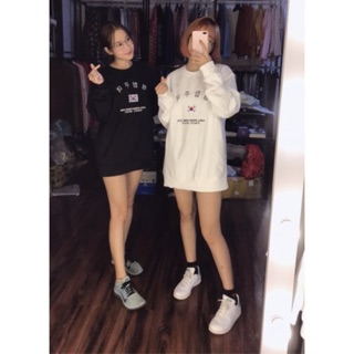 Sweater korea nỉ mềm mịn