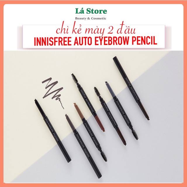 Chì kẻ mày Innisfree Auto Eyebrow Pencil